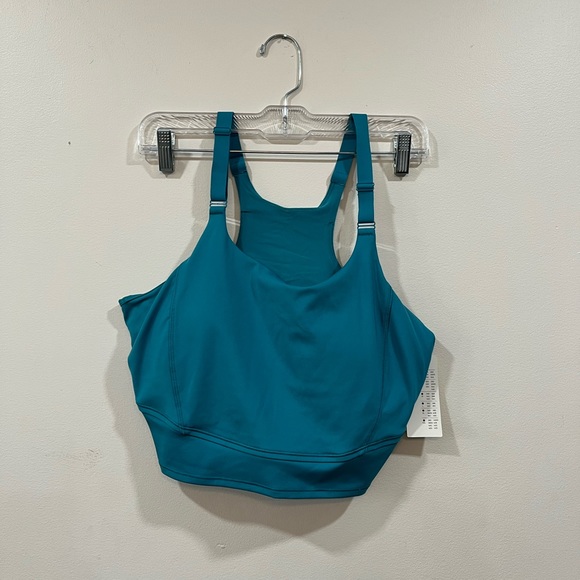 NWT, all in motion, sports bra, turquoise green, XL. - Picture 2 of 5